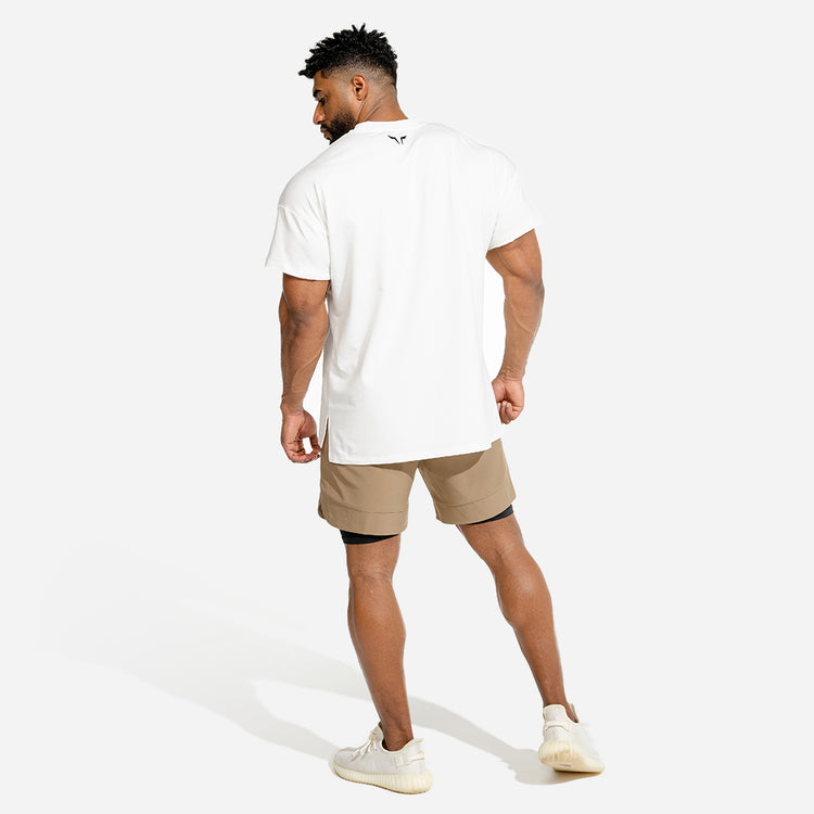 BODYBUILDING TEE - WHITE